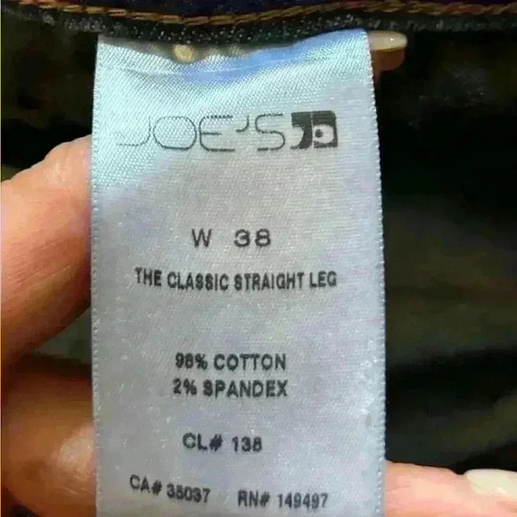 Joes Jeans Men’s Classic Straight Leg Medium Wash Sz 38 - Picture 5 of 5